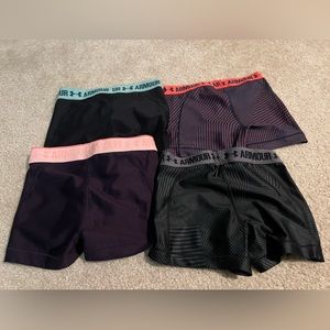 Bundle of Under Armour shorts, XS VGUC